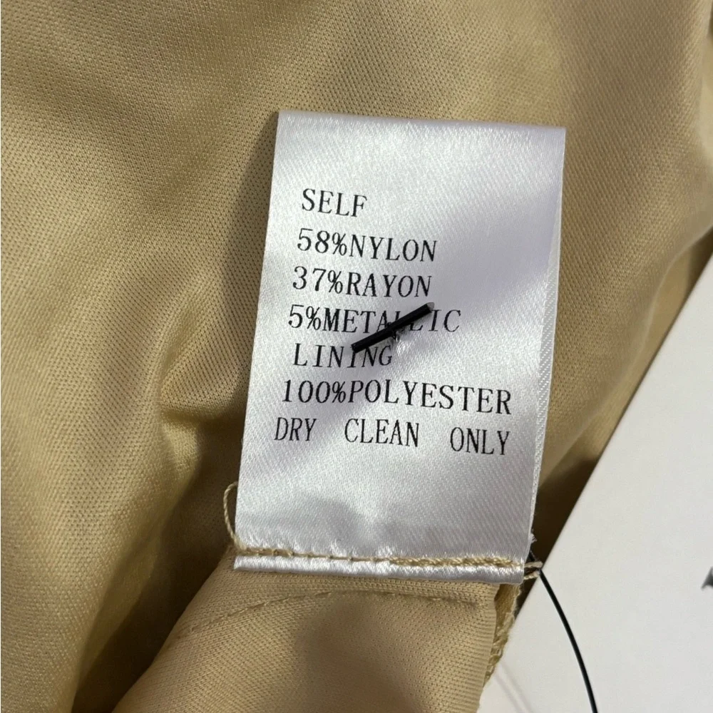 Tadashi Shoji Silver Nude Gown - Picture 7 of 10